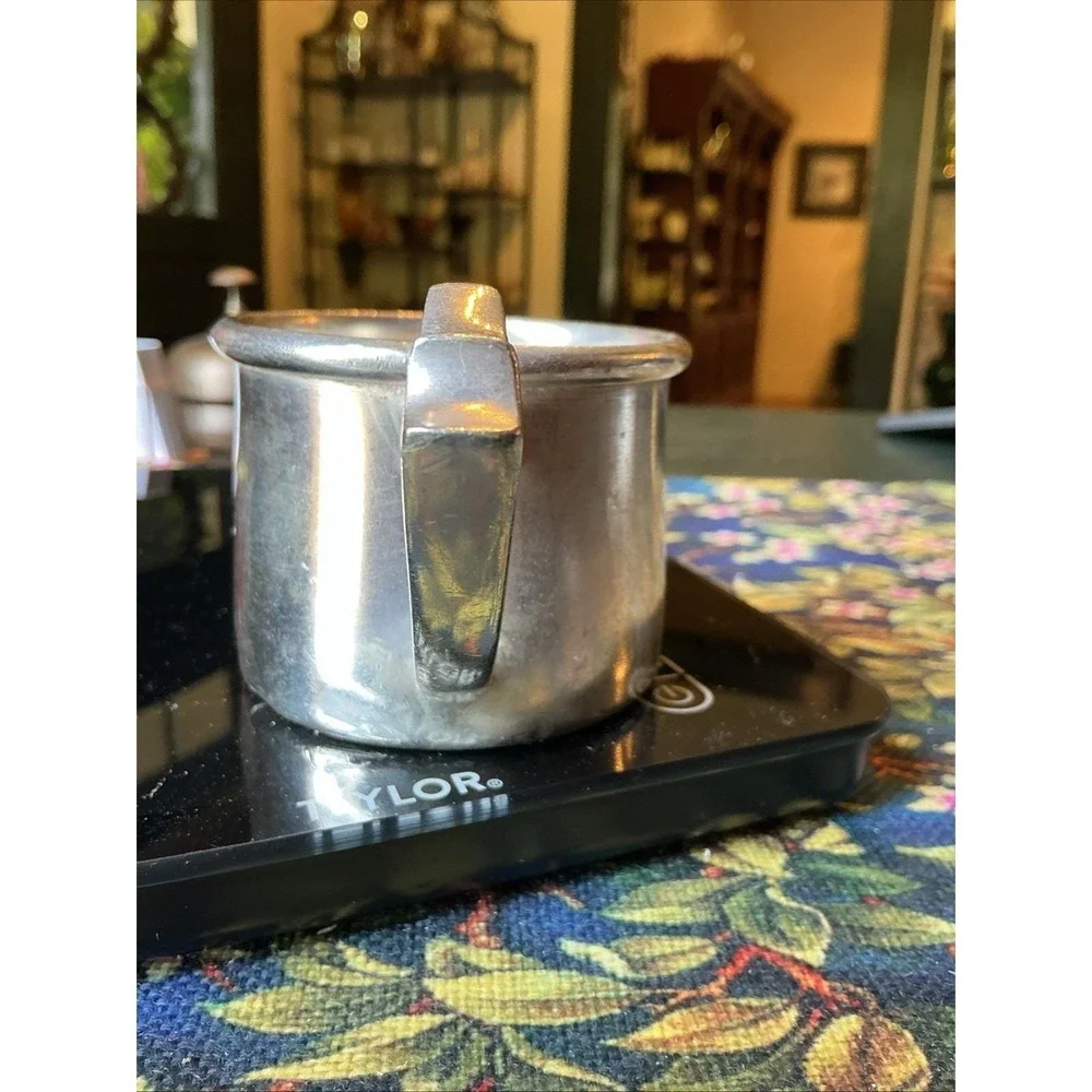 Vintage United Airlines Silver‎ Plated Creamer Pot Grand Silver Co.